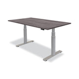 Fellowes® Levado Laminate Table Top, 48" x 24", Gray Ash (FEL9650001) Each