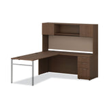 HON® Mod Desk Hutch, 3 Compartments, 72w x 14d x 39.75h, Sepia Walnut (HONLDH72LE1) Each