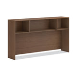 HON® Mod Desk Hutch, 3 Compartments, 72w x 14d x 39.75h, Sepia Walnut (HONLDH72LE1) Each