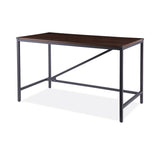 Alera® Industrial Series Table Desk, 47.25" x 23.63" x 29.5", Modern Walnut (ALELTD4824WA) Each