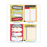 Carson-Dellosa Education Teacher Planner, Weekly/Monthly, Two-Page Spread (Seven Classes), 11 x 8.5, Multicolor Cover, 2022-2023 (CDP105001) Each