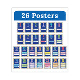 Carson-Dellosa Education Mini Posters, Numbers, 26 Mini Posters (CDP106060) Each
