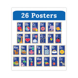 Carson-Dellosa Education Mini Posters, Alphabet, 26 Mini Posters (CDP106059) Each