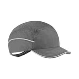 ergodyne® Skullerz 8965 Lightweight Bump Cap Hat with LED Lighting, Short Brim, Black, Ships in 1-3 Business Days (EGO23368) Each