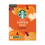 Starbucks® Pumpkin Spice Coffee, K-Cups, 22/Box, 4 Boxes/Carton (SBK12412028CT) Case of 88