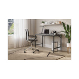 Safco Simple Work Desk, 45.5" x 23.5" x 29.5", Gray (SAF5272BLGR) Each