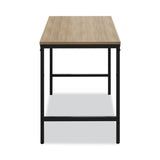 Safco Simple Work Desk, 45.5" x 23.5" x 29.5", Walnut (SAF5272BLWL) Each