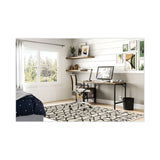 Safco Simple Work Desk, 45.5" x 23.5" x 29.5", Walnut (SAF5272BLWL) Each