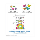 Carson-Dellosa Education Motivational Bulletin Board Set, Kind Vibes, 75 Pieces (CDP110524) Each