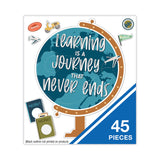 Carson-Dellosa Education Motivational Bulletin Board Set, Learning Is a Journey, 45 Pieces (CDP110555) Each