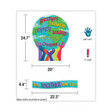 Carson-Dellosa Education Motivational Bulletin Board Set, One World, 47 Pieces (CDP110488) Each