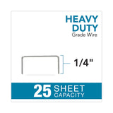 Rapid® Staple Cartridge, 0.25" Leg, 0.5" Crown, Steel, 210/Cartridge, 5 Cartridges/Pack, 1,050/Pack (RPD02897) Box of 5