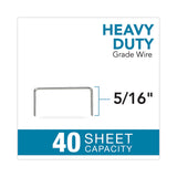 Rapid® Staple Cartridge, 0.31" Leg, 0.5" Crown, Steel, 210/Cartridge, 5 Cartridges/Pack, 1,050/Pack (RPD02900) Box of 5