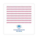 Boardwalk® Toilet Bowl Para Deodorizer Block, Cherry Scent, 4 oz, Pink, 144/Carton (BWKB04CT) Carton of 144