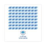 Boardwalk® Bowl Clip, Cotton Blossom Scent, Blue, 12/Box, 6 Boxes/Carton (BWKCLIPCBLCT) Case of 72