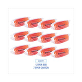 Boardwalk® Bowl Clip, Mango Scent, Orange, 72/Carton (BWKCLIPMANCT) Case of 72