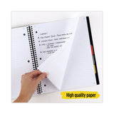 Five Star® Advance Wirebound Notebook, Ten Pockets, 5-Subject, Medium/College Rule, Randomly Assorted Cover Color, (200) 11 x 8.5 Sheets (MEA06326) Each