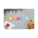 Post-it® Notes Super Sticky Note Pads in Summer Joy Collection Colors, 3" x 3", Summer Joy Collection Colors, 90 Sheets/Pad, 5 Pads/Pack (MMM6545SSJOY) Each
