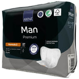 Abena® Premium Man Bladder Control Pad 9 X 11.4 Inch Moderate Absorbency Fluff / Polymer Core Size 2 (1218254_PK) 15/PK