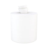 Cascades PRO Tuff-Job Spunlace Towels, Centerpull Roll, 8 x 13, White, 369 Sheets/Roll, 6/Carton (CSDW601) Case of 6