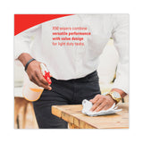WypAll® X50 Cloths, Jumbo Roll, 13.4 x 9.8, White, 1,100/Roll (KCC35015) Box of 1100