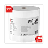 WypAll® X50 Cloths, Jumbo Roll, 13.4 x 9.8, White, 1,100/Roll (KCC35015) Box of 1100