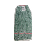 Boardwalk® Mop Head, Premium Standard Head, Cotton/Rayon Fiber, Large, Green, 12/CT (BWK503GNNB) Case of 12