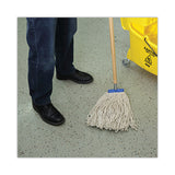 Boardwalk® Cut-End Lie-Flat Wet Mop Head, Cotton, 16oz, White (BWK716CEA) Each