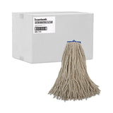 Boardwalk® Cut-End Lie-Flat Wet Mop Head, Cotton, 24oz, White (BWK724CEA) Each