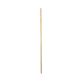 Boardwalk® Lie-Flat Screw-In Mop Handle, Lacquered Wood, 1.13" dia x 60", Natural (BWK834) Each