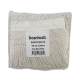 Boardwalk® Banded Mop Head, Cotton, Cut-End, White, 16 oz, 12/Carton (BWKCM20016) Case of 12