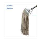 Boardwalk® Mop Head, Cotton, Cut-End, White, 4-Ply, 32oz, 12/Carton (BWKCM20032) Case of 12