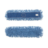 Boardwalk® Dry Mopping Kit, 36 x 5 Blue Blended Synthetic Head, 60" Natural Wood/Metal Handle (BWKHL365BSPC) Each