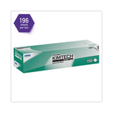 Kimtech™ Kimwipes Delicate Task Wipers, 1-Ply, 11.8 x 11.8, Unscented, White, 198/Box, 15 Boxes/Carton (KCC34133) 15 Boxes of 196