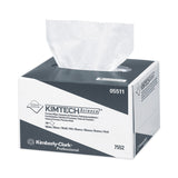 Kimtech™ Precision Wipers, POP-UP Box, 1-Ply, 4.4 x 8.4, Unscented, White, 280/Box, 60 Boxes/Carton (KCC05511) 60 Boxes of 280
