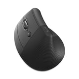 Logitech® Lift Vertical Ergonomic Mouse, 2.4 GHz Frequency/32 ft Wireless Range, Left Hand Use, Graphite (LOG910006467) Each