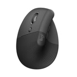 Logitech® Lift for Business Vertical Ergonomic Mouse, 2.4 GHz Frequency/32 ft Wireless Range, Right Hand Use, Graphite (LOG910006491) Each