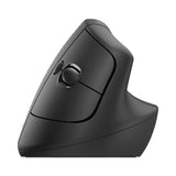 Logitech® Lift Vertical Ergonomic Mouse, 2.4 GHz Frequency/32 ft Wireless Range, Right Hand Use, Graphite (LOG910006466) Each