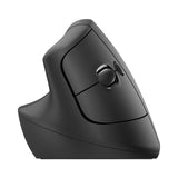 Logitech® Lift Vertical Ergonomic Mouse, 2.4 GHz Frequency/32 ft Wireless Range, Left Hand Use, Graphite (LOG910006467) Each
