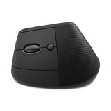 Logitech® Lift Vertical Ergonomic Mouse, 2.4 GHz Frequency/32 ft Wireless Range, Left Hand Use, Graphite (LOG910006467) Each