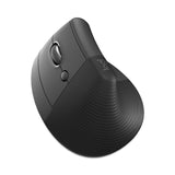 Logitech® Lift for Business Vertical Ergonomic Mouse, 2.4 GHz Frequency/32 ft Wireless Range, Right Hand Use, Graphite (LOG910006491) Each