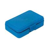 deflecto® Antimicrobial Pencil Box, 7.97 x 5.43 x 2.02, Blue (DEF39504BLU) Each