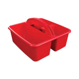 Deflecto Antimicrobial Creativity Storage Caddy, Red (DEF39505RED) Each