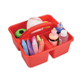 Deflecto Antimicrobial Creativity Storage Caddy, Red (DEF39505RED) Each