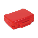 Deflecto Little Artist Antimicrobial Storage Case, Red (DEF39506RED) Each