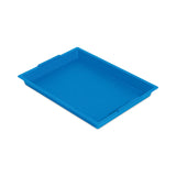Deflecto Little Artist Antimicrobial Finger Paint Tray, 16 x 1.8 x 12, Blue (DEF39507BLU) Each