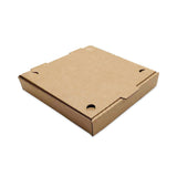 BluTable Pizza Boxes, 10 x 10 x 2, Kraft, Paper, 50/Pack (RMA661631253304) Each