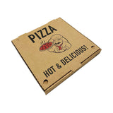BluTable Pizza Boxes, 12 x 12 x 2, Kraft, Paper, 50/Pack (RMA661631253311) Each