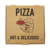 BluTable Pizza Boxes , 16 x 16 x 2, Kraft, Paper, 50/Pack (RMA661631253342) Each