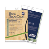 Bona® SuperCourt Athletic Floor Care Microfiber Dusting Pad, 60", Green (BNAAX0003500) Each